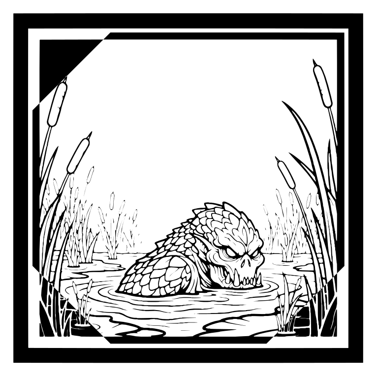 Coloriage affiche d&rsquo;horreur hanté n°2