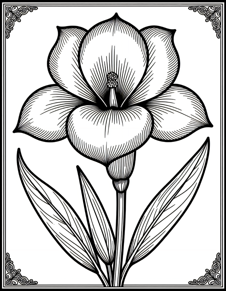 Coloriage Iris à imprimer gratuitement