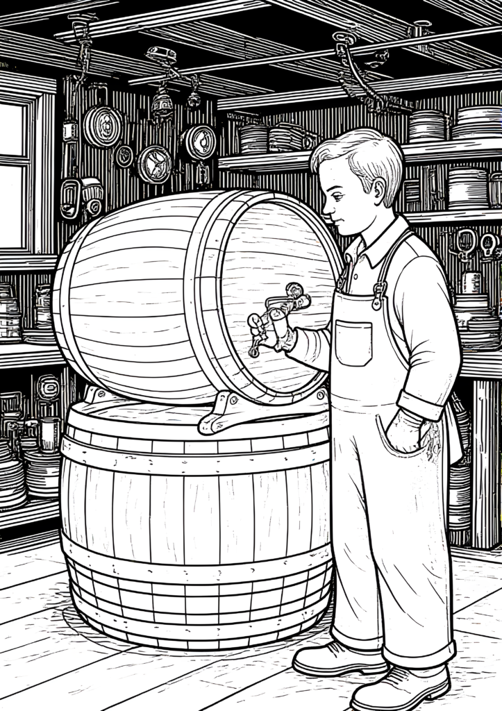 Coloriages Artisans au travail