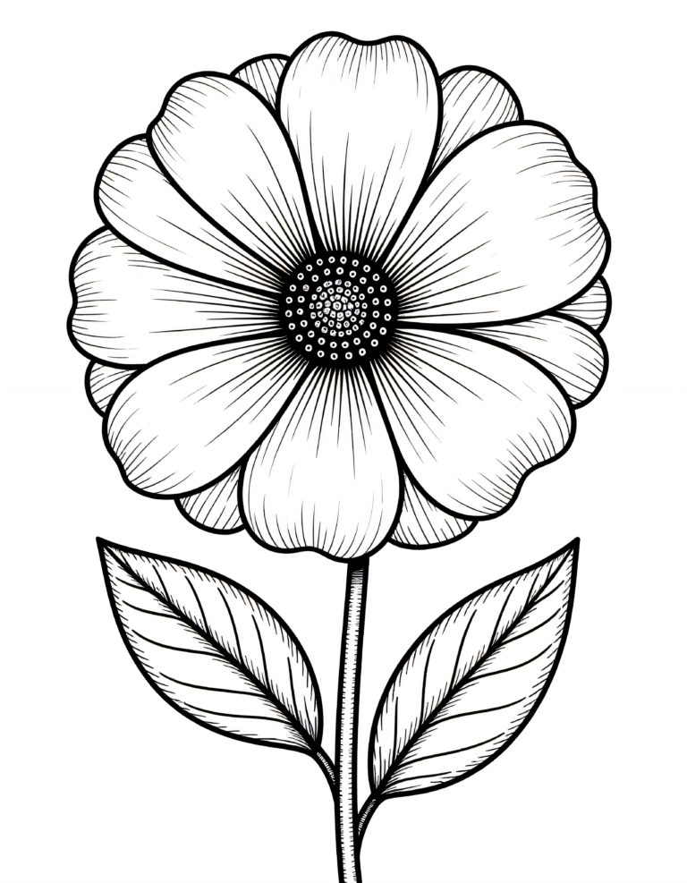 Coloriage Cosmos à imprimer gratuitement