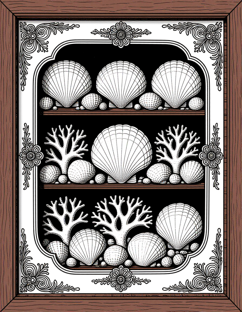 Coloriages Cabinets de curiosités