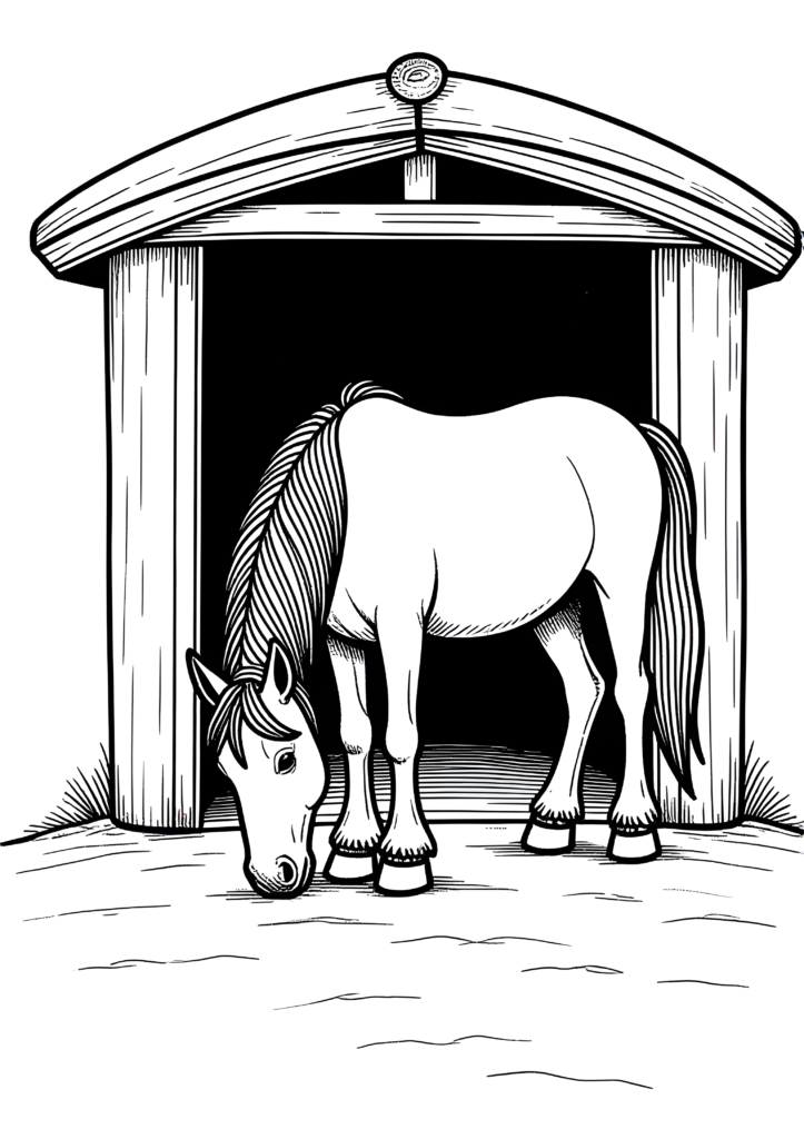 Coloriages Chevaux du monde
