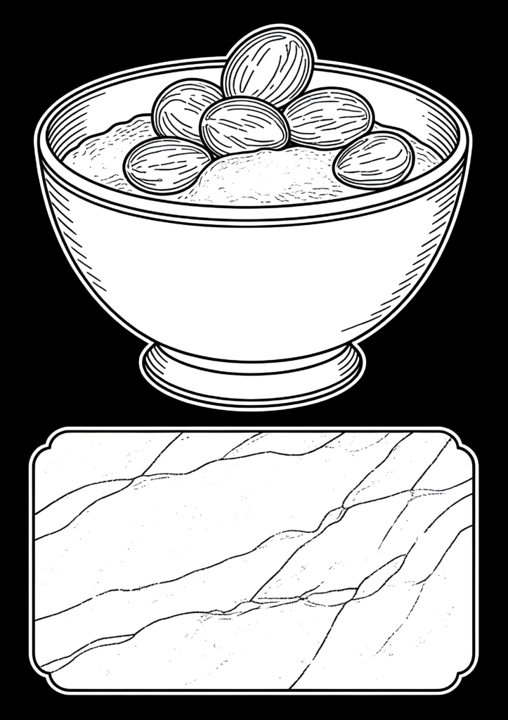 Coloriages Desserts du monde