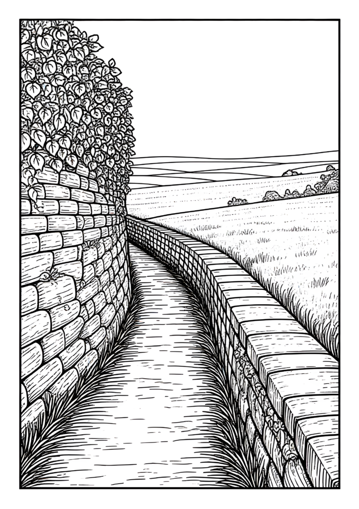 Coloriages Aqueducs & canaux