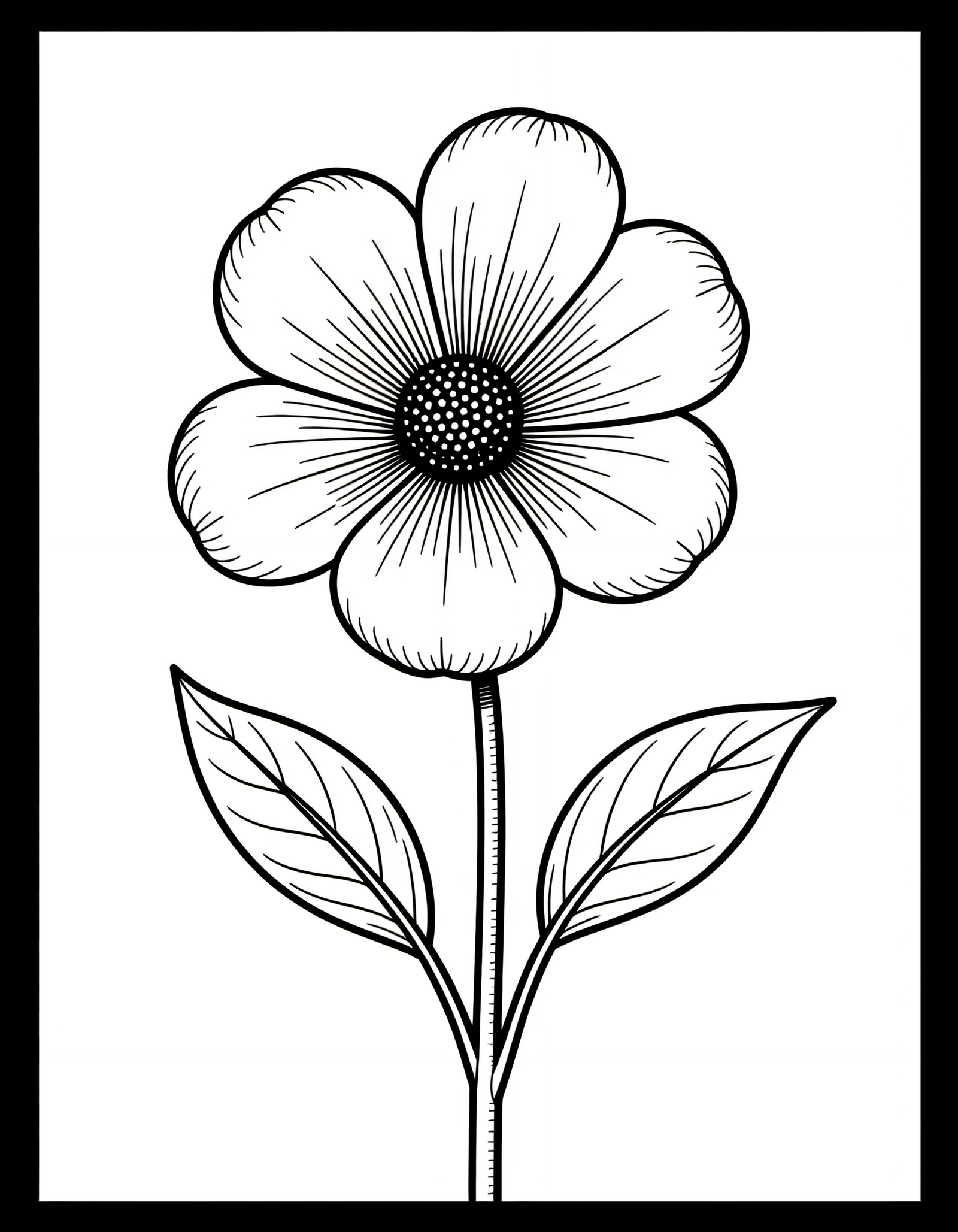 Coloriage Pervenche, variante 3