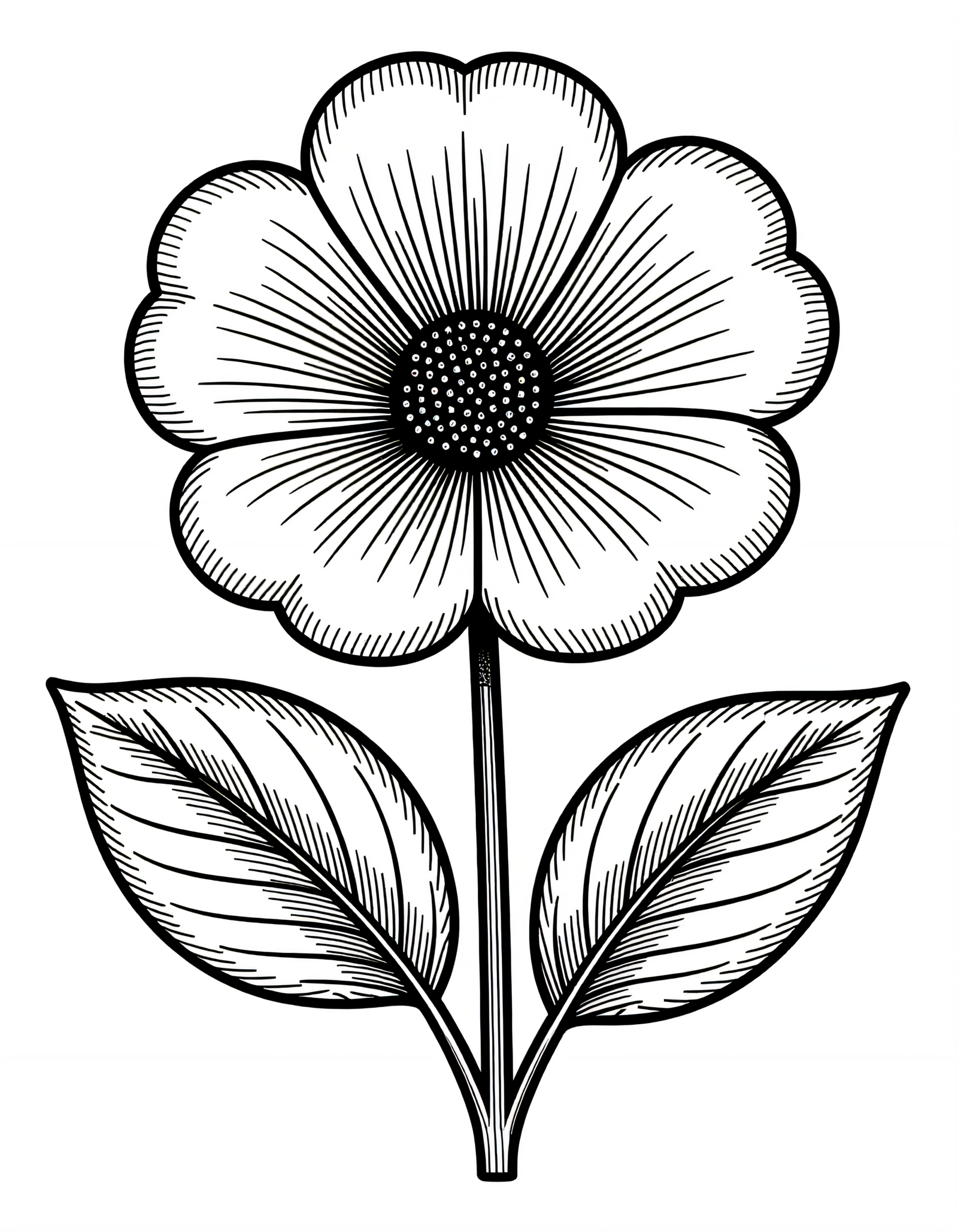 Coloriage Pervenche, variante 4
