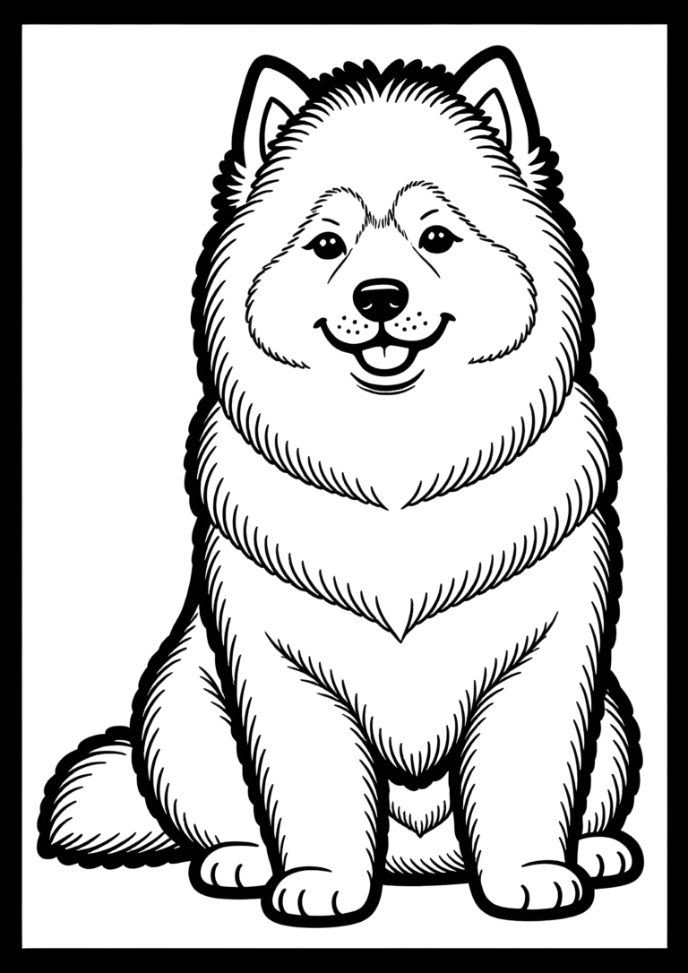Coloriage Lhasa Apso à imprimer gratuitement