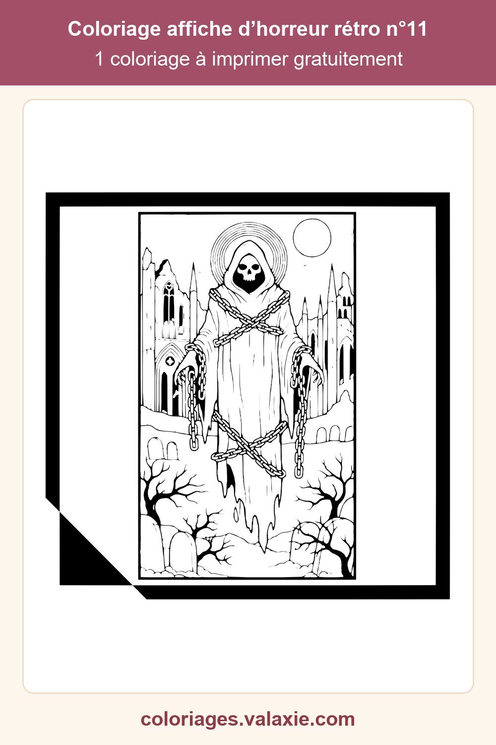 Epingle Pinterest de ce coloriage