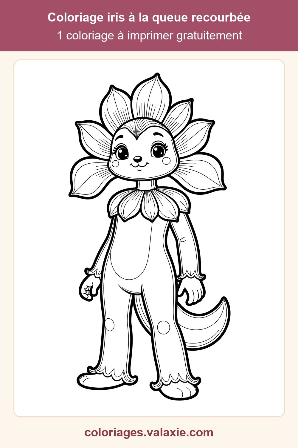Epingle Pinterest de ce coloriage