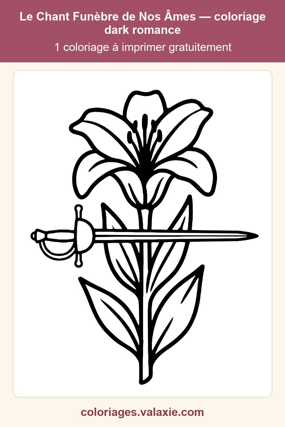 Epingle Pinterest de ce coloriage