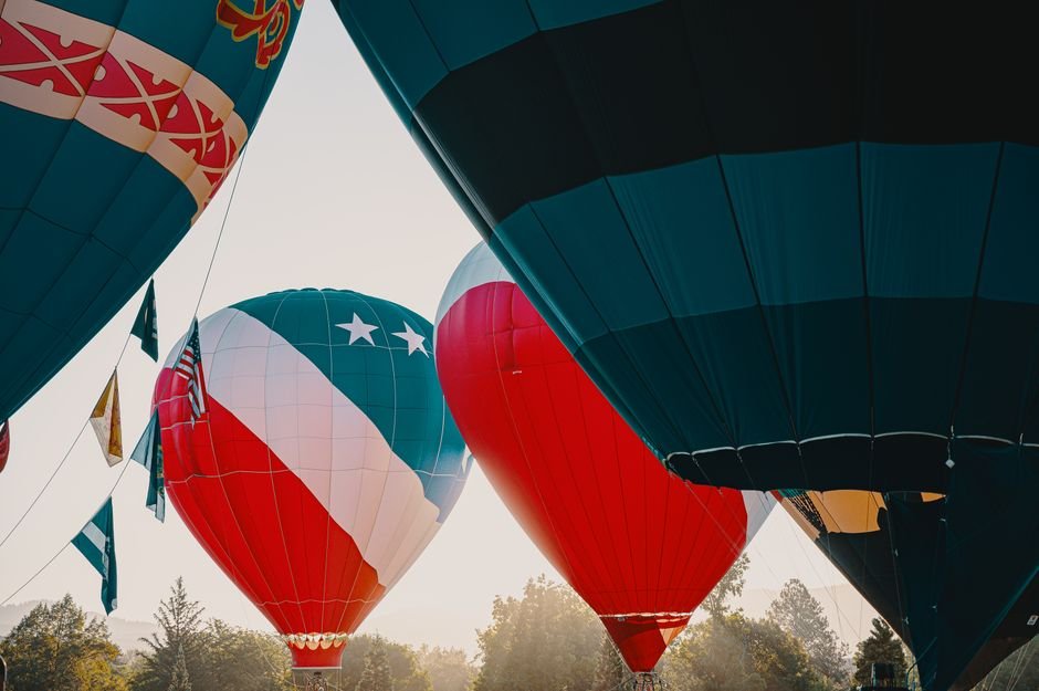 Photo d'un vrai festival de Montgolfières à l’Aube