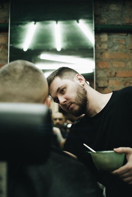 Photo d'un vrai salon De Coiffure Vintage