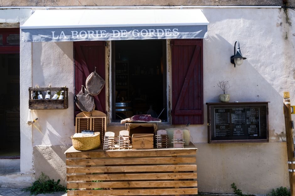 Photo d'un vrai fromagerie Française