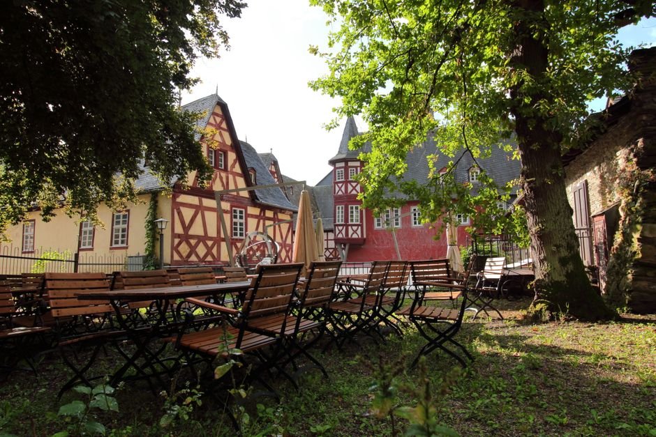 Photo d'un vrai galerie À Colombages À Cour Allemande