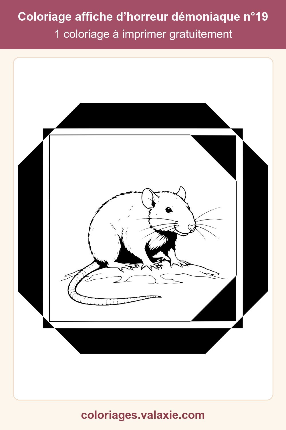 Epingle Pinterest de ce coloriage