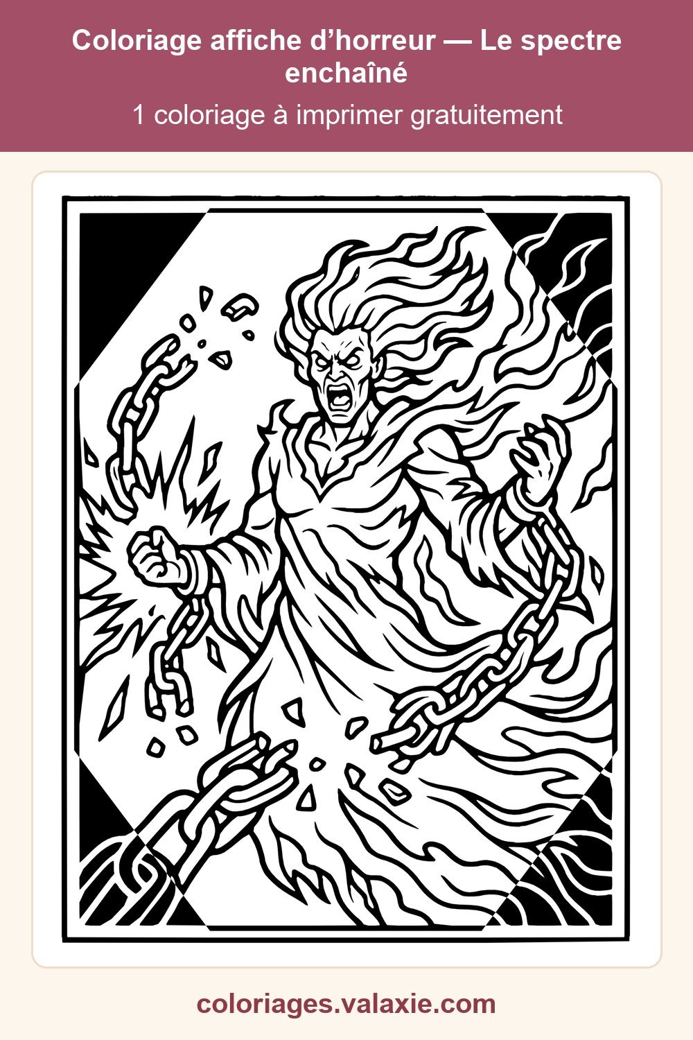 Epingle Pinterest de ce coloriage