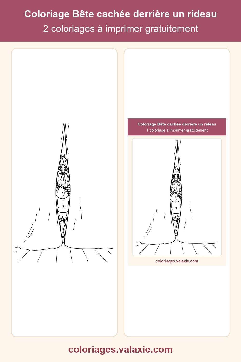 Epingle Pinterest de ce coloriage