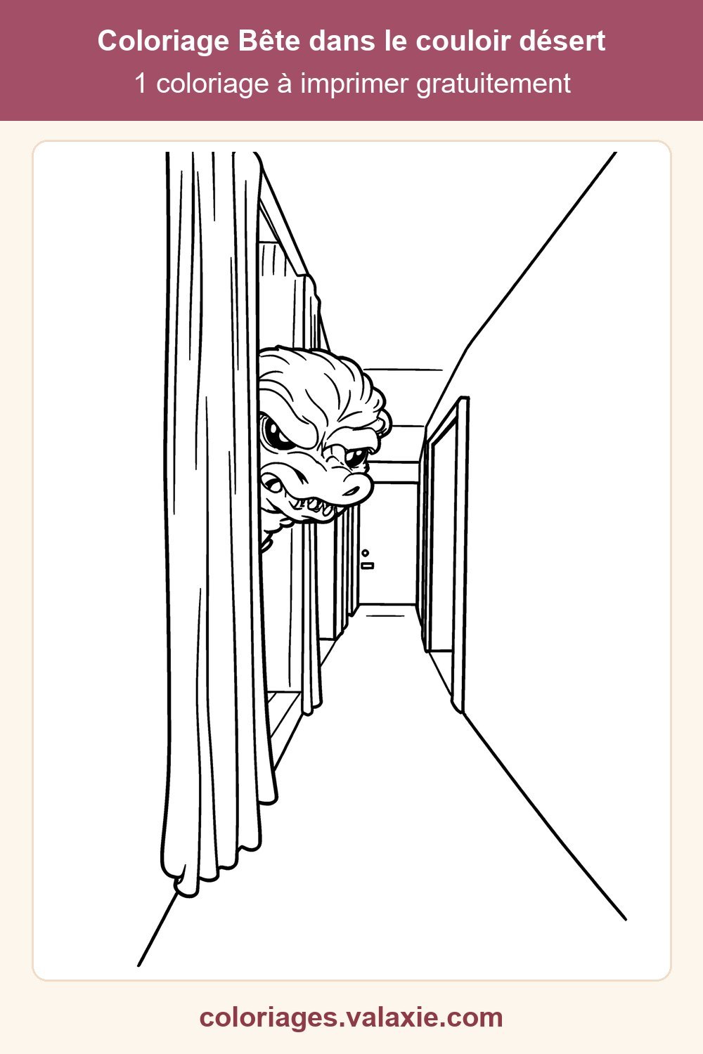 Epingle Pinterest de ce coloriage