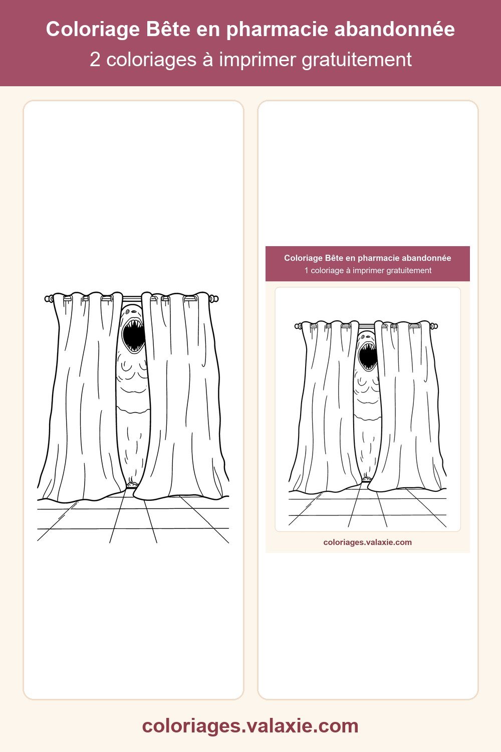 Epingle Pinterest de ce coloriage