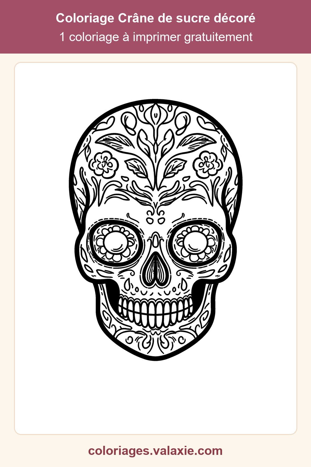 Epingle Pinterest de ce coloriage
